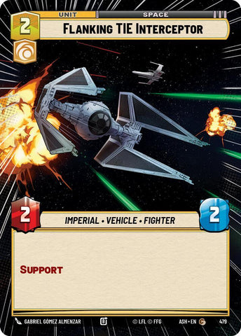 Flanking TIE Interceptor (Hyperspace) (Ashes of the Empire)(ASH-479)(C)