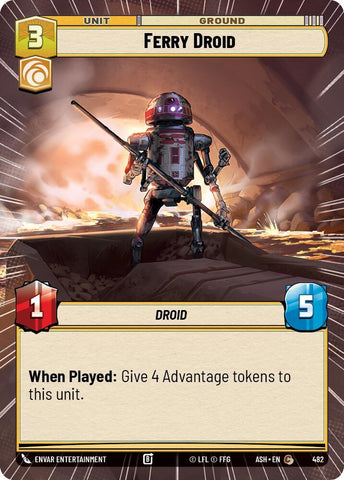 Ferry Droid (Hyperspace) (Ashes of the Empire)(ASH-482)(C)