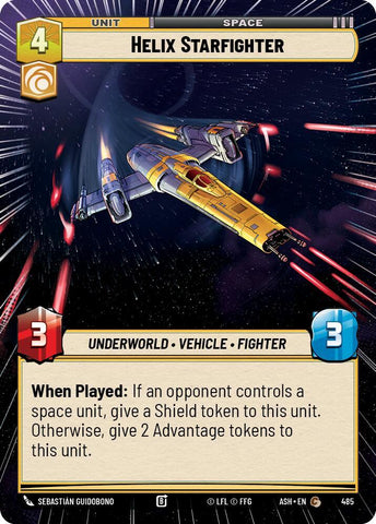 Helix Starfighter (Hyperspace) (Ashes of the Empire)(ASH-485)(S)