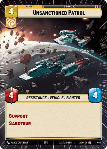 Unsanctioned Patrol (Hyperspace) (Ashes of the Empire)(ASH-486)(C)