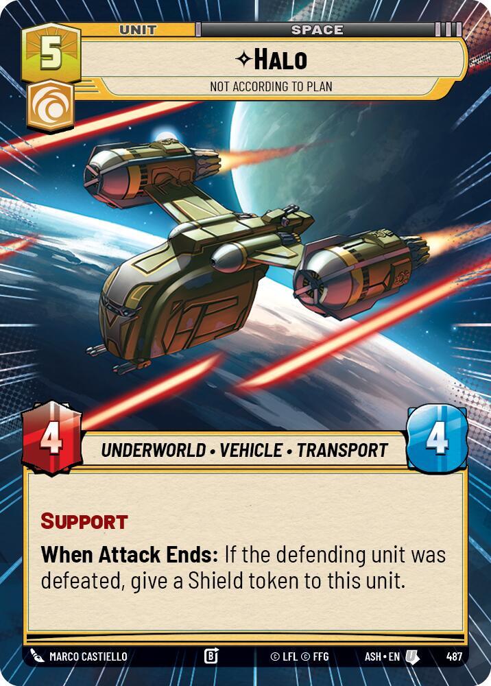 Halo - Not According to Plan (Hyperspace) (Ashes of the Empire)(ASH-487)(U)