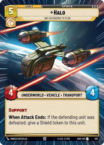 Halo - Not According to Plan (Hyperspace) (Ashes of the Empire)(ASH-487)(U)