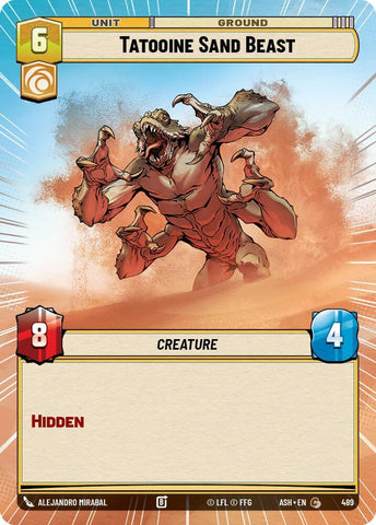 Tatooine Sand Beast (Hyperspace) (Ashes of the Empire)(ASH-489)(C)