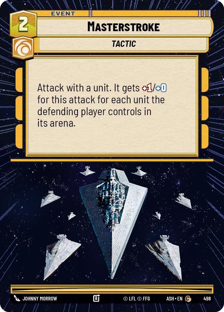 Masterstroke (Hyperspace) (Ashes of the Empire)(ASH-498)(C)