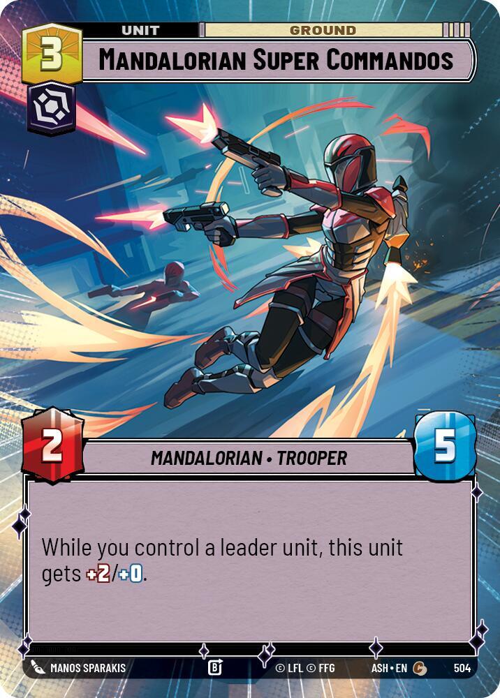 Mandalorian Super Commandos (Hyperspace) (Ashes of the Empire)(ASH-504)(C)