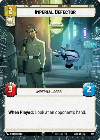Imperial Defector (Hyperspace) (Ashes of the Empire)(ASH-514)(C)