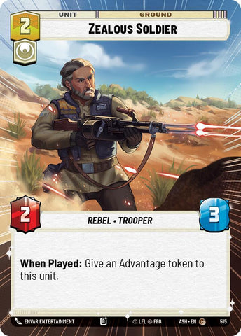 Zealous Soldier (Hyperspace) (Ashes of the Empire)(ASH-515)(C)