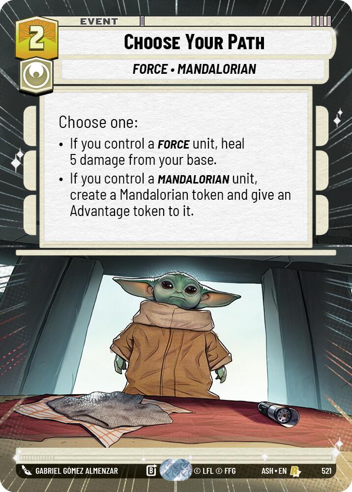 Choose Your Path (Hyperspace) (Ashes of the Empire)(ASH-521)(R)