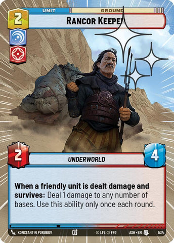 Rancor Keeper (Hyperspace Foil) (Ashes of the Empire)(ASH-534)(U)