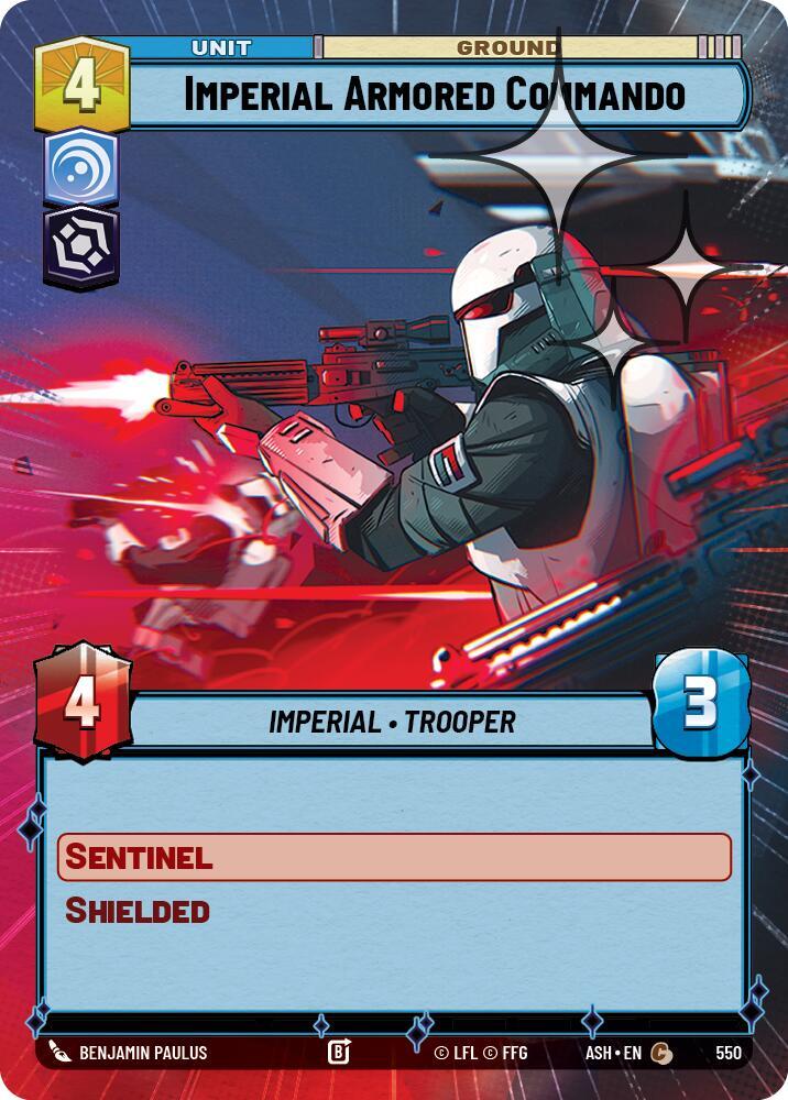 Imperial Armored Commando (Hyperspace Foil) (Ashes of the Empire)(ASH-550)(C)