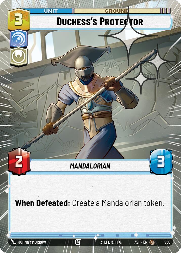 Duchess's Protector (Hyperspace Foil) (Ashes of the Empire)(ASH-560)(C)