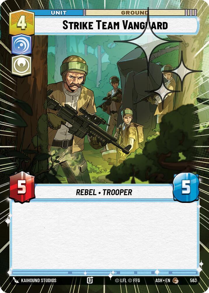 Strike Team Vanguard (Hyperspace Foil) (Ashes of the Empire)(ASH-563)(C)