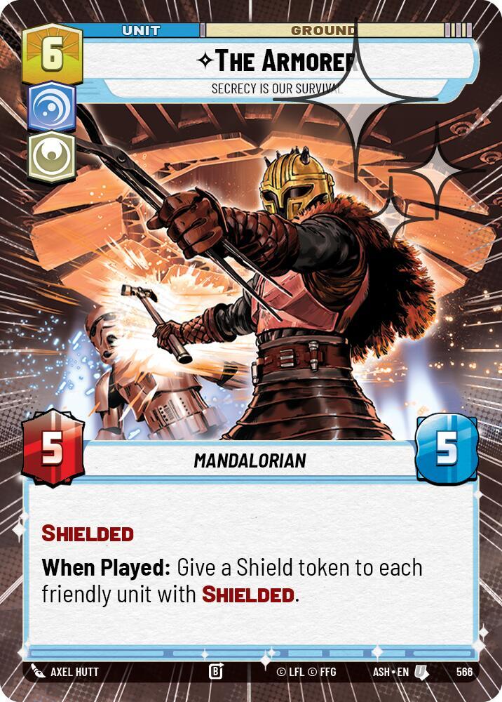 The Armorer - Secrecy is Our Survival (Hyperspace Foil) (Ashes of the Empire)(ASH-566)(U)