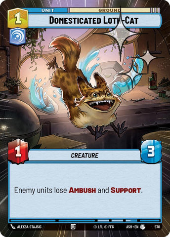 Domesticated Loth-Cat (Hyperspace Foil) (Ashes of the Empire)(ASH-570)(U)