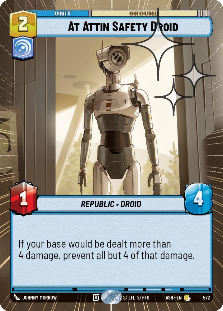 At Attin Safety Droid (Hyperspace Foil) - Foil (Ashes of the Empire)(ASH-572)(R)
