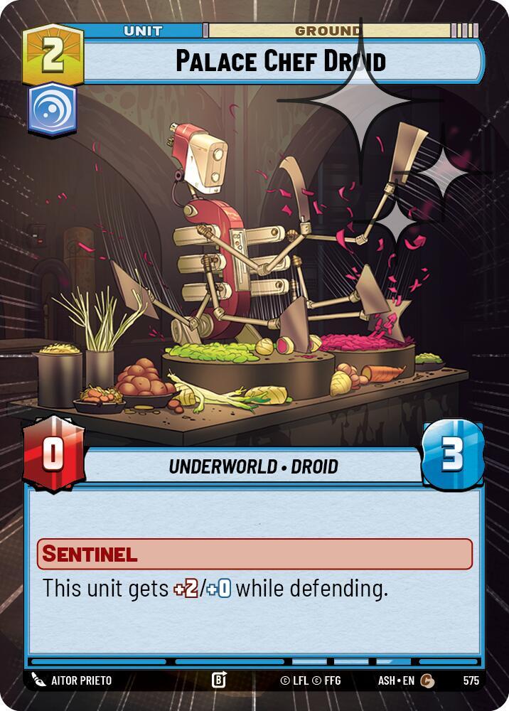 Palace Chef Droid (Hyperspace Foil) (Ashes of the Empire)(ASH-575)(C)