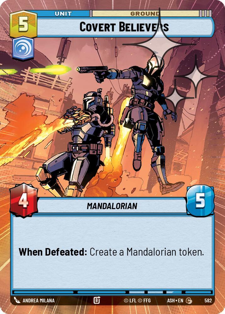 Covert Believers (Hyperspace Foil) (Ashes of the Empire)(ASH-582)(C)