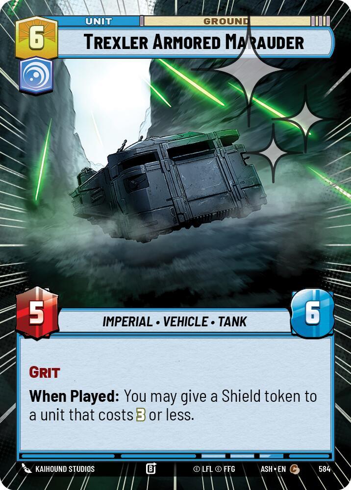 Trexler Armored Marauder (Hyperspace Foil) (Ashes of the Empire)(ASH-584)(C)