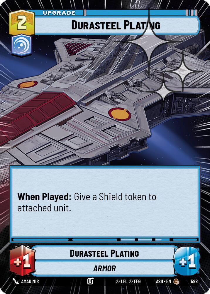 Durasteel Plating (Hyperspace Foil) (Ashes of the Empire)(ASH-588)(C)