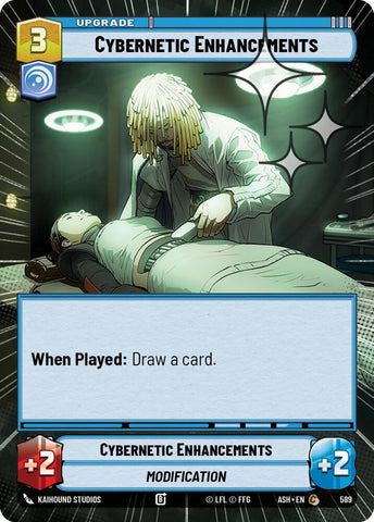 Cybernetic Enhancements (Hyperspace Foil) (Ashes of the Empire)(ASH-589)(C)