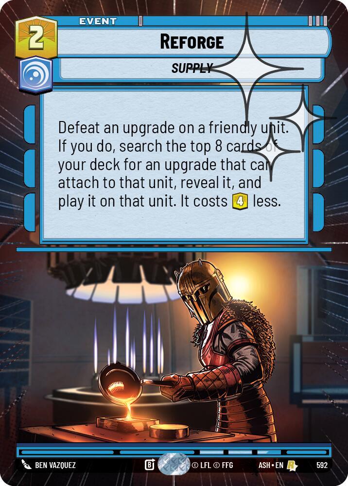 Reforge (Hyperspace Foil) - Foil (Ashes of the Empire)(ASH-592)(R)