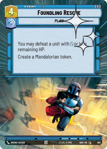 Foundling Rescue (Hyperspace Foil) (Ashes of the Empire)(ASH-594)(C)