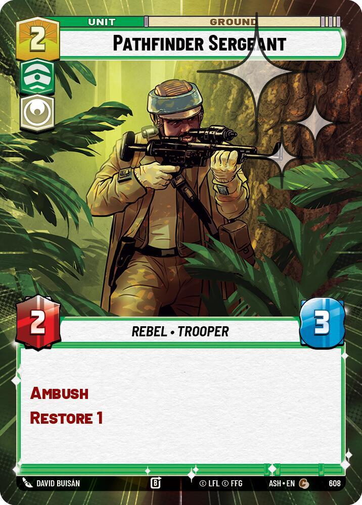 Pathfinder Sergeant (Hyperspace Foil) (Ashes of the Empire)(ASH-608)(C)