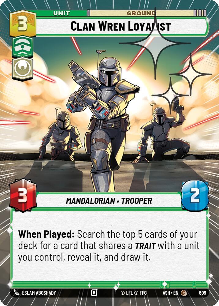 Clan Wren Loyalist (Hyperspace Foil) (Ashes of the Empire)(ASH-609)(C)