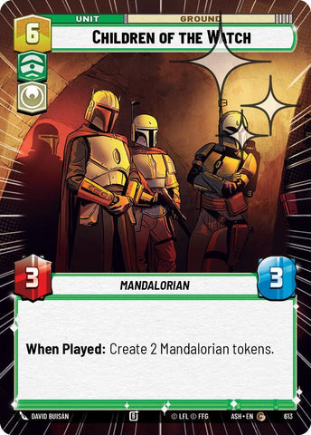 Children of the Watch (Hyperspace Foil) (Ashes of the Empire)(ASH-613)(C)