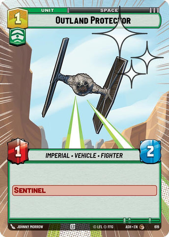 Outland Protector (Hyperspace Foil) (Ashes of the Empire)(ASH-619)(C)