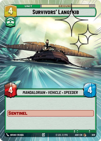 Survivors' Langskib (Hyperspace Foil) (Ashes of the Empire)(ASH-628)(C)