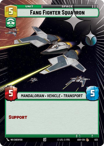 Fang Fighter Squadron (Hyperspace Foil) (Ashes of the Empire)(ASH-632)(C)