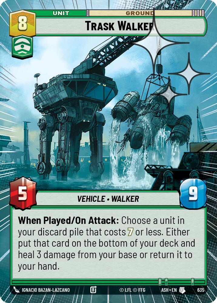 Trask Walker (Hyperspace Foil) (Ashes of the Empire)(ASH-635)(U)