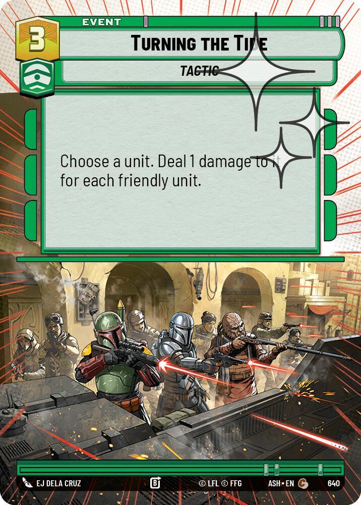 Turning the Tide (Hyperspace Foil) (Ashes of the Empire)(ASH-640)(C)