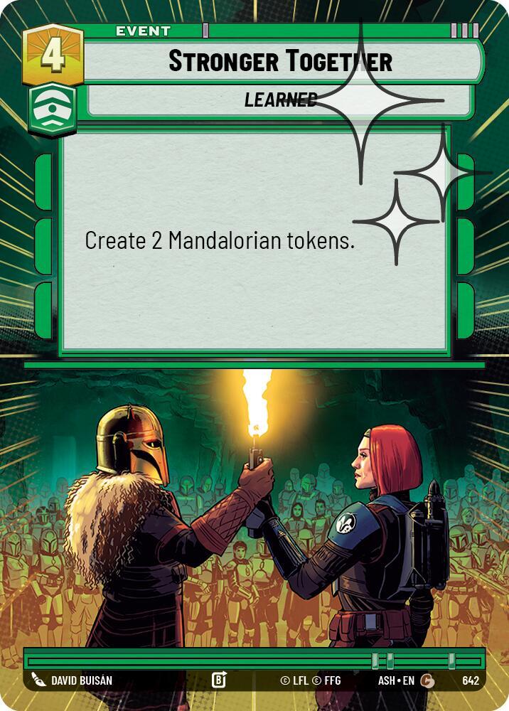 Stronger Together (Hyperspace Foil) (Ashes of the Empire)(ASH-642)(C)