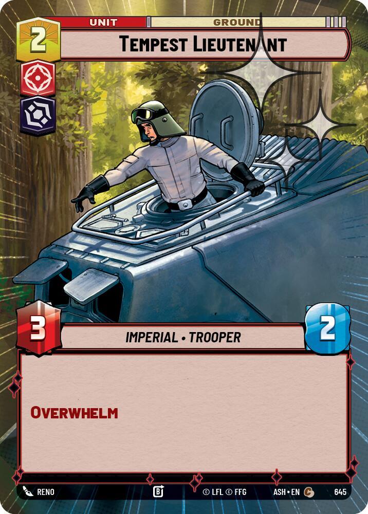 Tempest Lieutenant (Hyperspace Foil) (Ashes of the Empire)(ASH-645)(C)