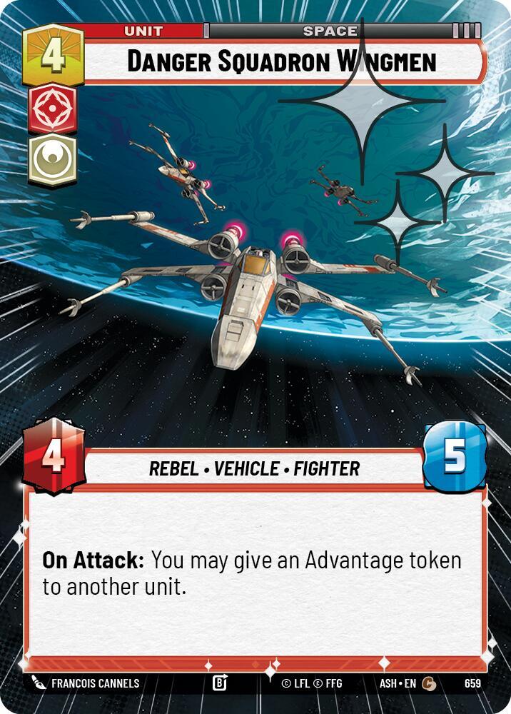 Danger Squadron Wingmen (Hyperspace Foil) (Ashes of the Empire)(ASH-659)(C)