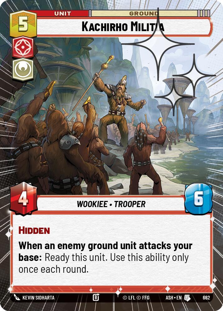 Kachirho Militia (Hyperspace Foil) (Ashes of the Empire)(ASH-662)(U)