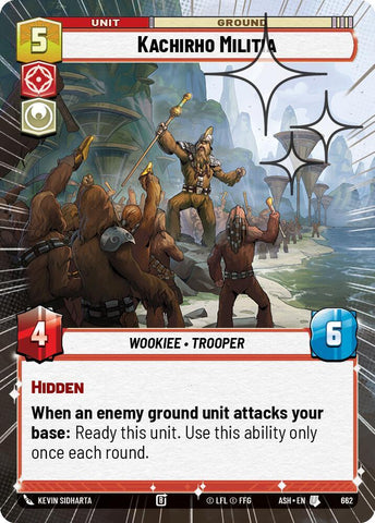 Kachirho Militia (Hyperspace Foil) (Ashes of the Empire)(ASH-662)(U)