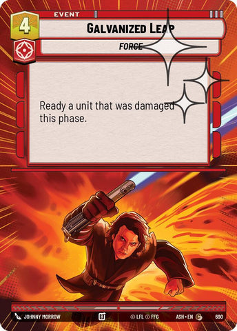Galvanized Leap (Hyperspace Foil) (Ashes of the Empire)(ASH-690)(C)