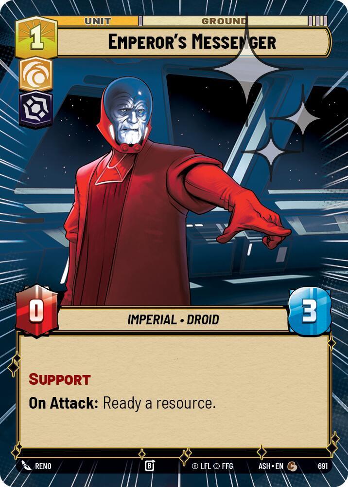 Emperor's Messenger (Hyperspace Foil) (Ashes of the Empire)(ASH-691)(C)