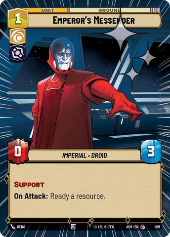 Emperor's Messenger (Hyperspace Foil) (Ashes of the Empire)(ASH-691)(C)