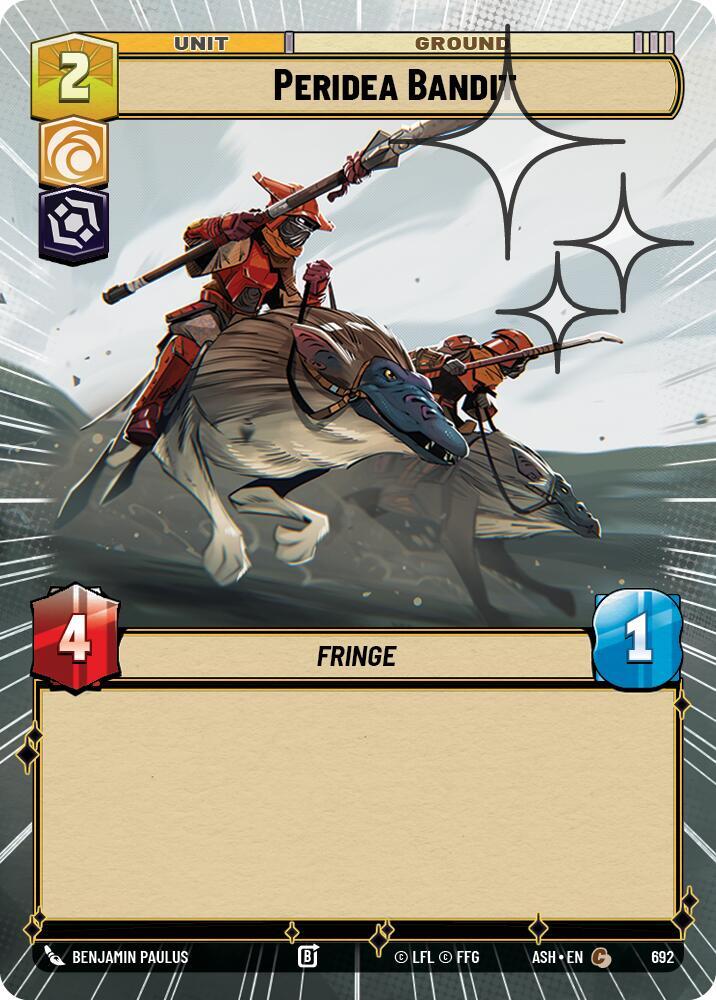 Peridea Bandit (Hyperspace Foil) (Ashes of the Empire)(ASH-692)(C)