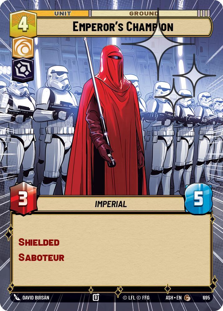 Emperor's Champion (Hyperspace Foil) (Ashes of the Empire)(ASH-695)(C)