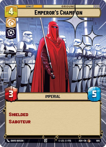 Emperor's Champion (Hyperspace Foil) (Ashes of the Empire)(ASH-695)(C)