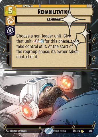 Rehabilitation (Hyperspace Foil) - Foil (Ashes of the Empire)(ASH-702)(R)