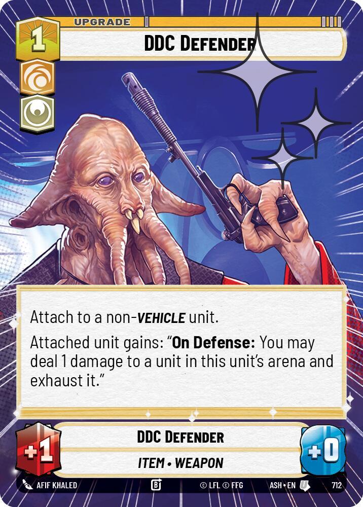DDC Defender (Hyperspace Foil) (Ashes of the Empire)(ASH-712)(U)