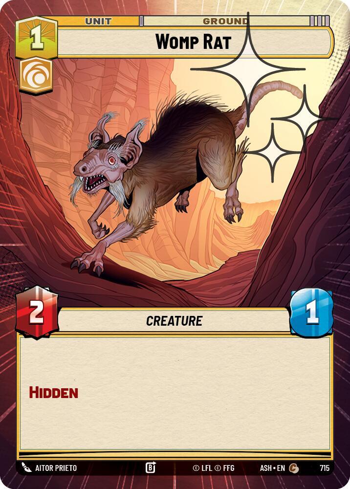 Womp Rat (Hyperspace Foil) (Ashes of the Empire)(ASH-715)(C)