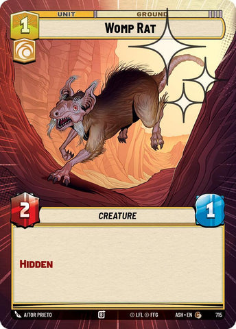 Womp Rat (Hyperspace Foil) (Ashes of the Empire)(ASH-715)(C)