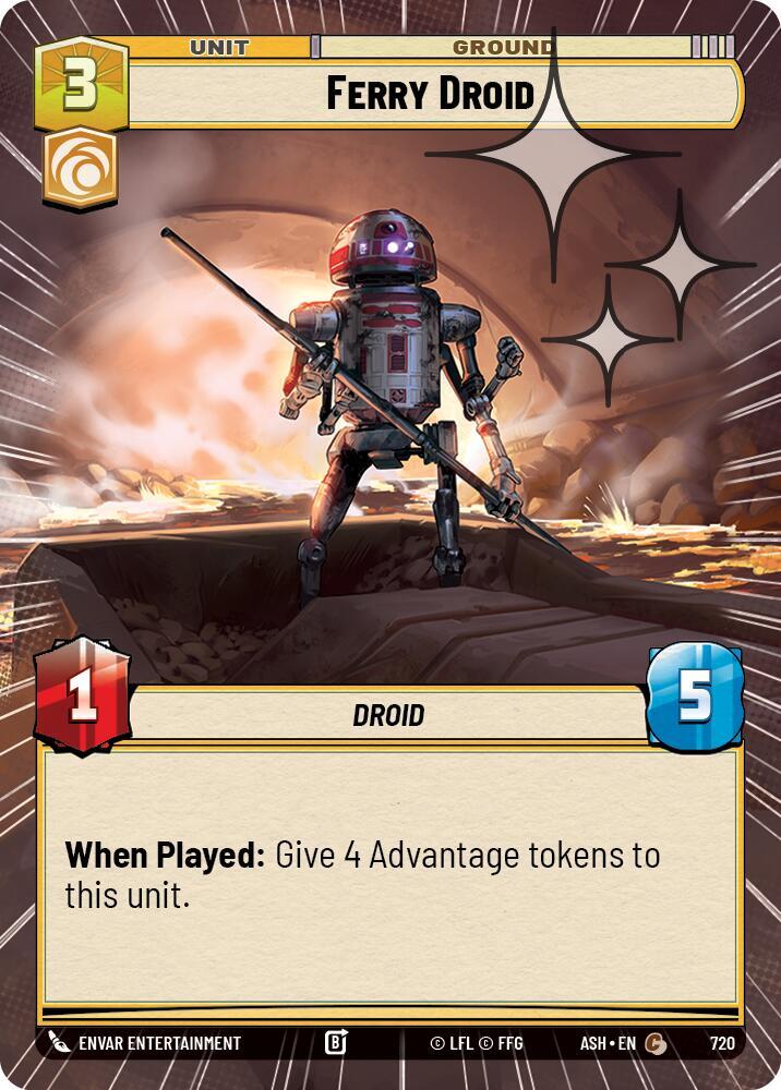 Ferry Droid (Hyperspace Foil) (Ashes of the Empire)(ASH-720)(C)